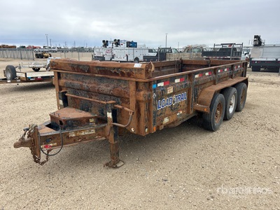 2016 Load Trail DV8316073 16 ft Tri/A Tipping Utility Trailer