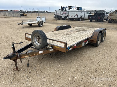 2021 Oasis 16 ft T/A Plant Trailer