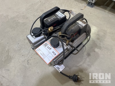 Quantity of (2) Pro-Set Two-Stage Vacuum Pumps أدوات يدوية متنوعة