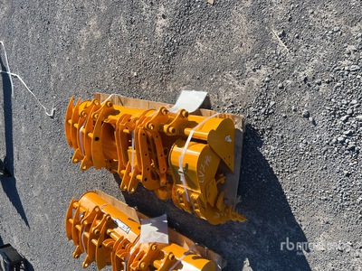 Quantity of (8) 2025 VICSEC VCA-8 Mini Excavator Attachments (Unused)