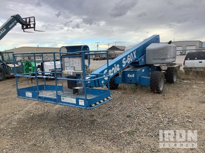 2012 Genie S-60X 4WD Diesel Telescopic Boom Lift