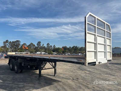 1985 Fruehauf 8.6 m Bogie/A Oplegger