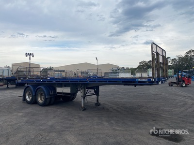 2009 Krueger 8.6 m Bogie/A Remolque caja abierta