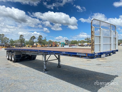 2006 Krueger 12.8 m Tri/A Remorque à plateau