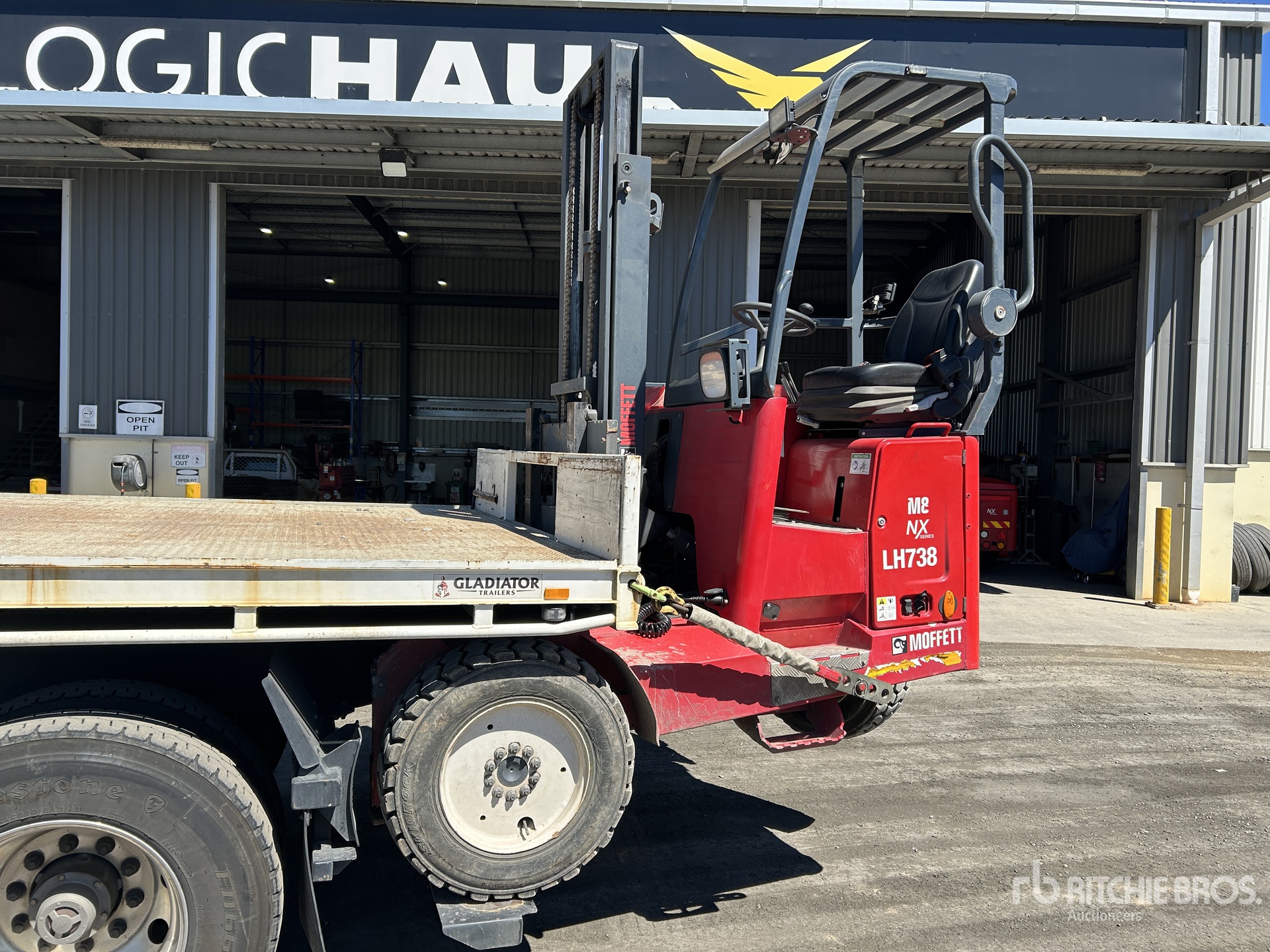 2021 Moffett M8 25.3 NX Truck Mounted Forklift