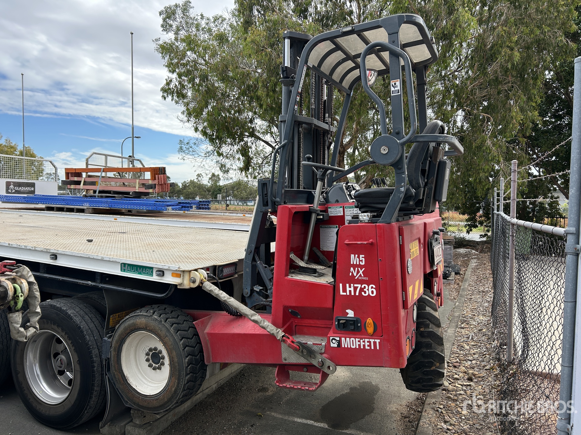 2020 Moffett M5 25.3P NX Truck Mounted Forklift