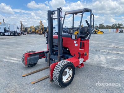 2012 Moffett M5 20.3 3x3 Truck Mounted Forklift
