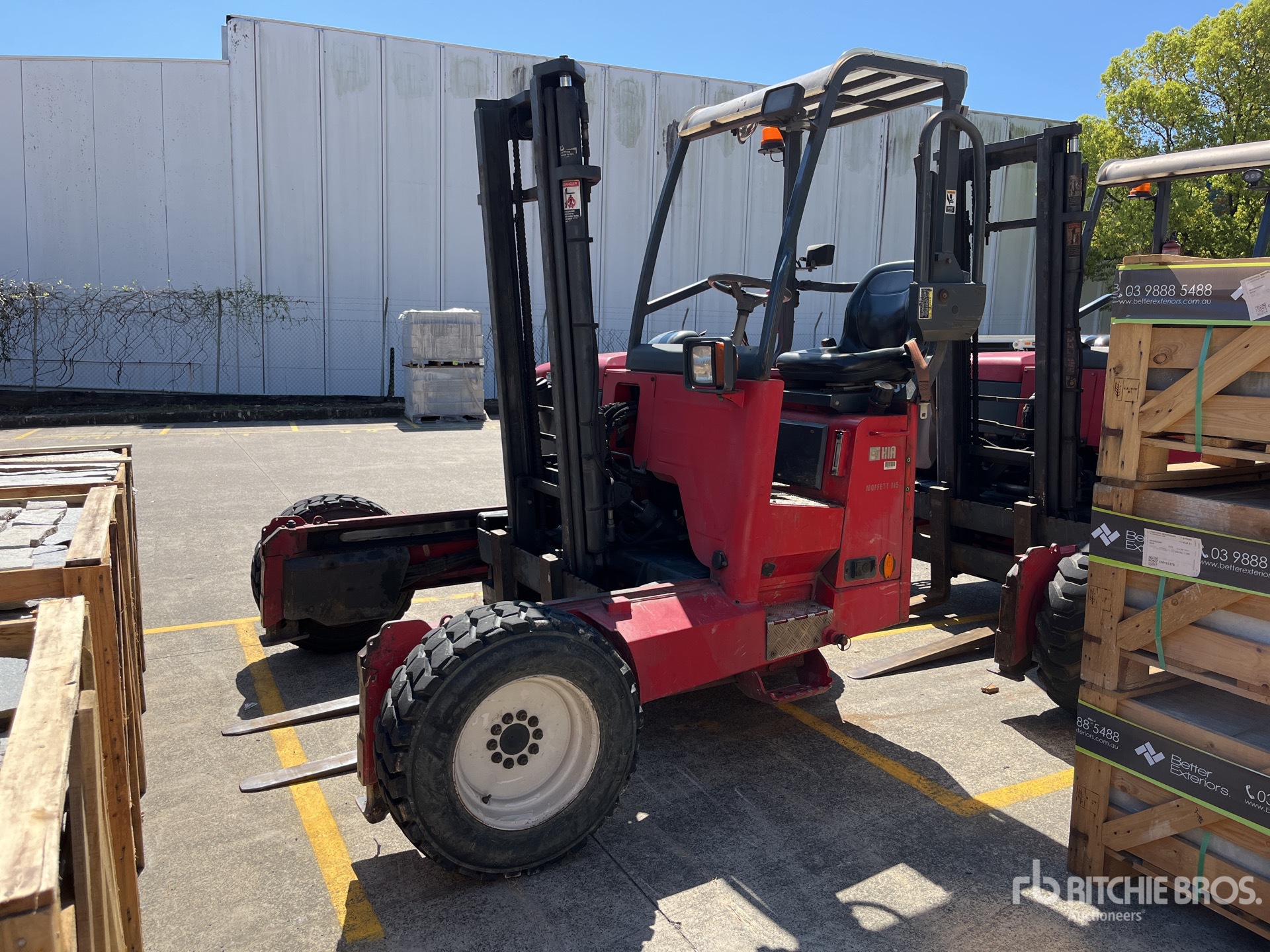 2012 Moffett M5 25.3 Truck Mounted Forklift