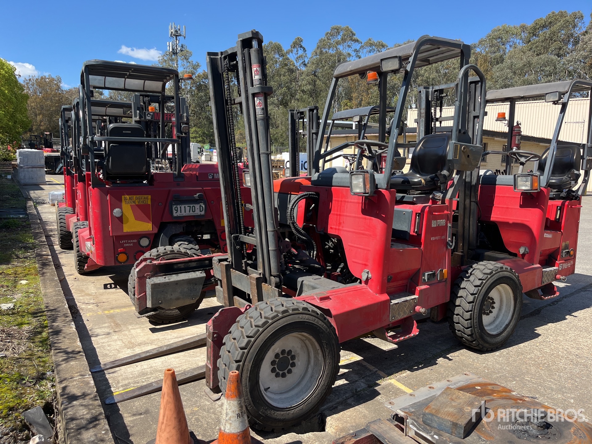 2012 Moffett M5 25.3 Truck Mounted Forklift