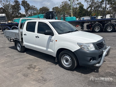2014 Toyota HiLux WorkMate 4x2 Dual Cab Pickup