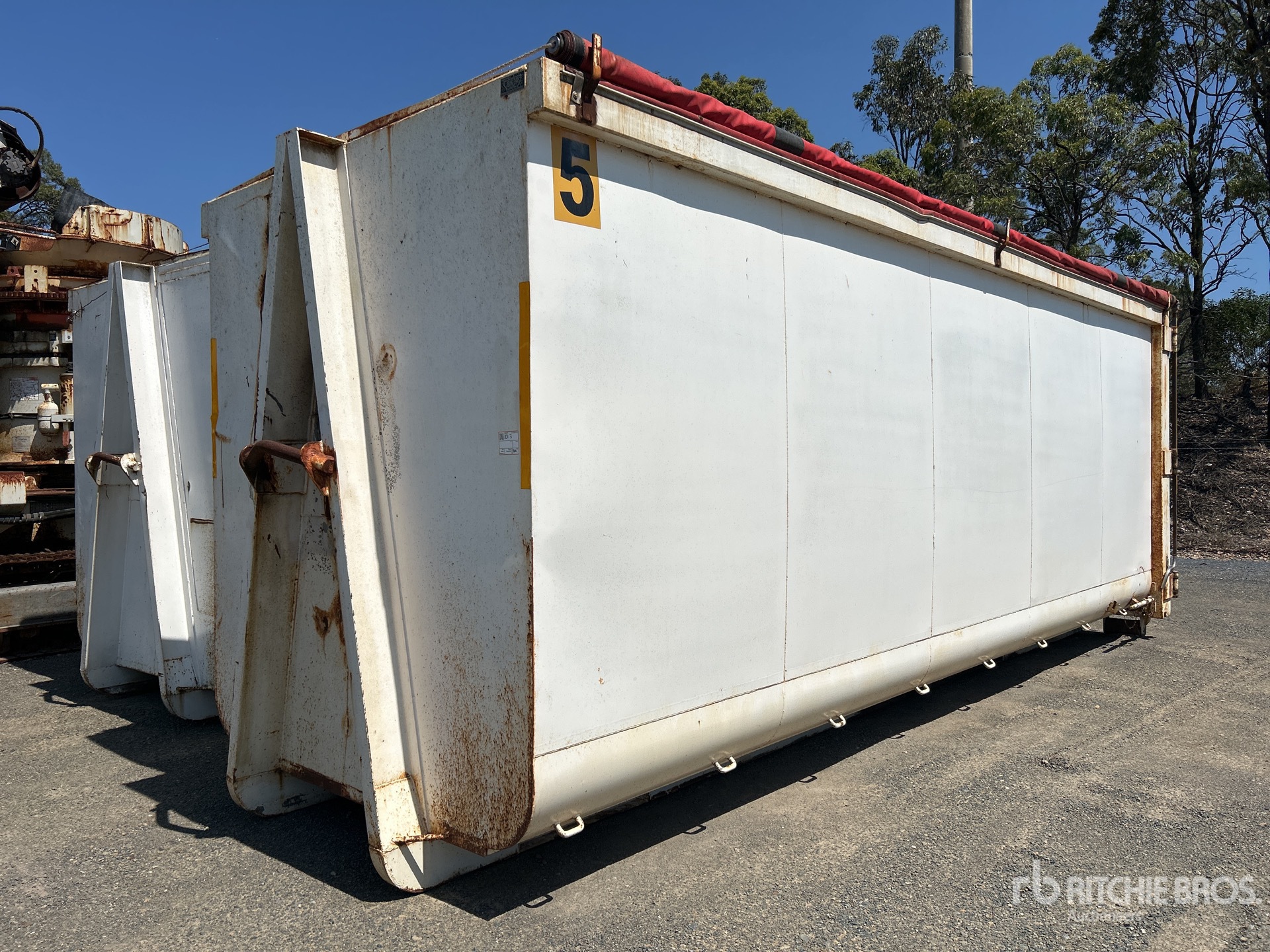 40 m3 Hook-Lift Waste Container