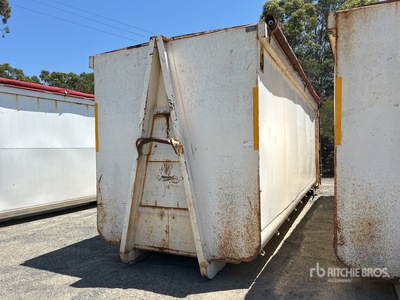 40 m3 Hook-Lift حاوية القمامة