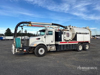 2007 Peterbilt 340 6x4 Autocarro pulizia fognature