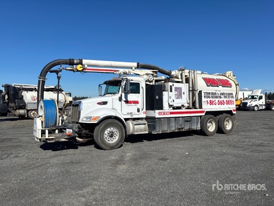 2007 Peterbilt 340 6x4 下水工事用トラック