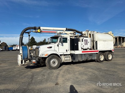 2007 Peterbilt 340 6x4 Autocarro pulizia fognature