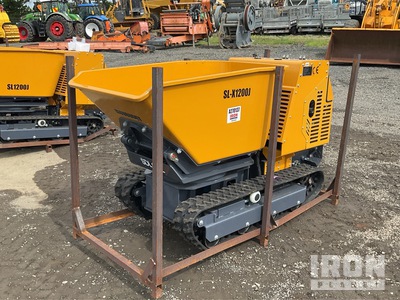 2025 SDLOOL SL-X1200J 1.2 t Stand-On Swivel Mini Crawler Dumper (Unused)