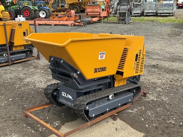 2025 SDLOOL SL-X1200J 1.2 t Stand-On Swivel Mini Crawler Dumper (Unused)