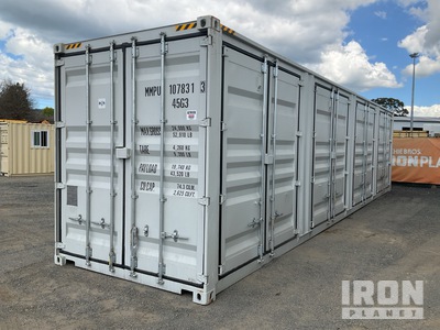 2025 40 ft High Cube Multi-Door حاويات تخزين