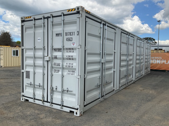 2025 40 ft High Cube Multi-Door Storage Container 2025 40 ft High Cube Multi-Door Storage Container