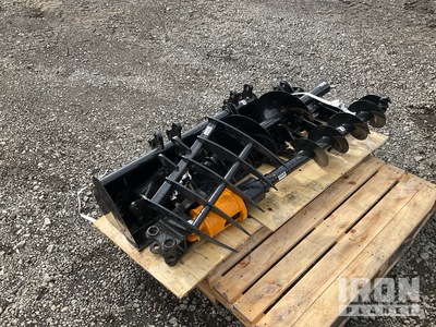 Quantity of (8) 2025 GIYI VCA-8 Excavator Attachments (Unused)