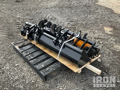 Quantity of (8) GIYI Excavator Attachments (Unused)