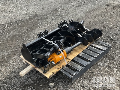 Quantity of (8) 2025 GIYI VCA-8 Excavator Attachments (Unused)