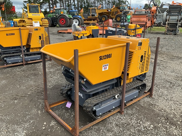 2025 SDLOOL SL-X1200J 1.2 t Stand-On Swivel Mini Crawler Dumper (Unused)
