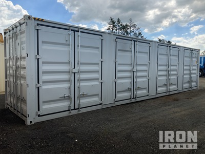 2025 40 ft High Cube Multi-Door حاويات تخزين