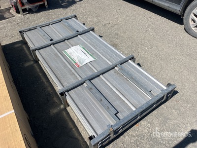 2025 KJ K0307 3 ft 1 in x 7 ft 7 ft Galvalume Corrugated Stalen platen (Unused)