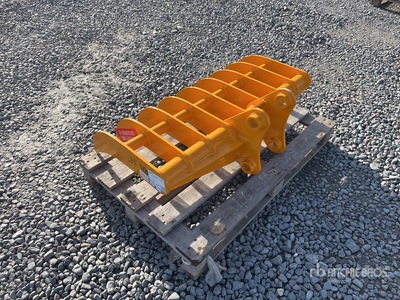 2025 GIYI Fit to cat 305 Excavator Rake (Unused)