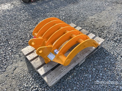 2025 GIYI Fit to cat 305 teeth Excavator Rake (Unused)