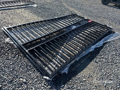 2025 SKLP SK-T20X 20FT. BI-PARTING WROUGHT IRON GATE Doors (Unused)