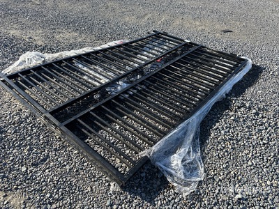 2025 SKLP SK-T20X 20FT. BI-PARTING WROUGHT IRON GATE Doors (Unused)