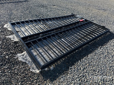 2025 SKLP SK-T20X 20FT. BI-PARTING WROUGHT IRON GATE Doors (Unused)