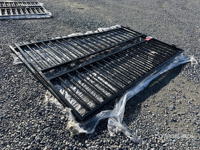 2025 SKLP SK-T20X 20FT. BI-PARTING WROUGHT IRON GATE Doors (Unused)