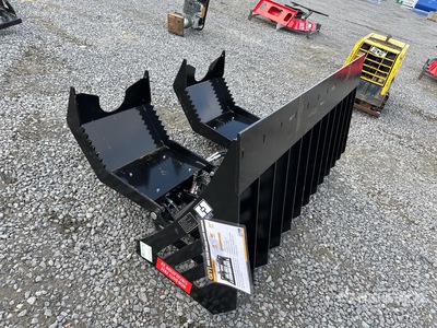 2025 GIYI X-HWG72C 1820 mm Hollow Wood Skid Steer Grapple (Unused)