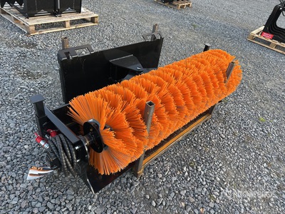 2025 GIYI SE61 1550 mm Skid Steer Sweeper (Unused)