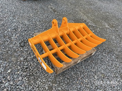 2025 GIYI Fit to cat 305 Excavator Rake (Unused)