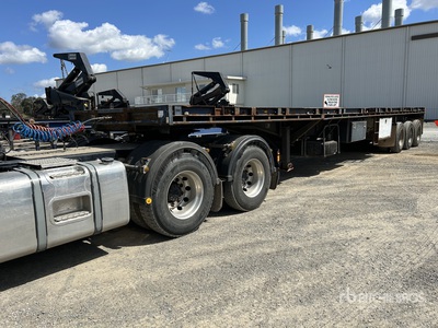 Fruehauf Bogie/A Extendable Pritsche Anhänger