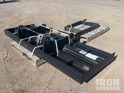 KerFab 2725 mm Wheel Loader Forks - Fits Hitachi ZW220 (Unused)