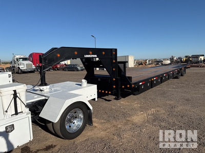 2016 Load Trail 53 ft T/A Gooseneck Hydraulic Tail Trailer