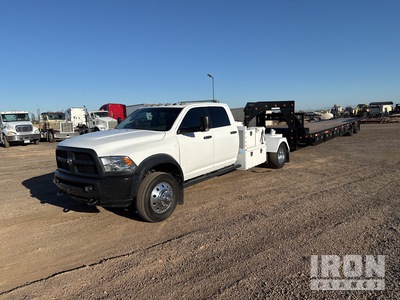 2018 Ram 5500 4x4 Crew Cab Versatile Hauler Truck