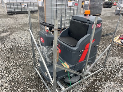 2025 OKG DY-760 Ride-On Electric Floor Scrubber Laveuse de sol (Unused)