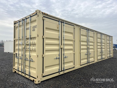 2025 40 ft Multi-Door Storage Container