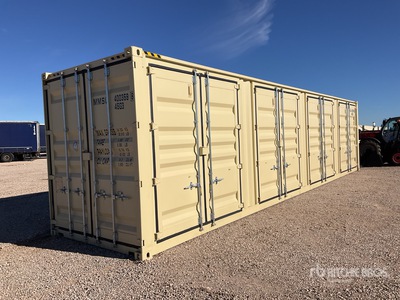 2025 40 Ft One-Way High Cube Storage Container (Unused)