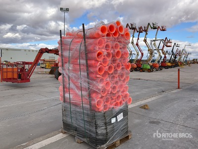 Quantity of (100) 2025 TL RB-100 Highway Cones (Unused)