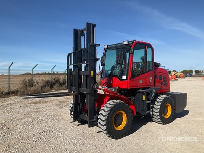 2025 KUL RTF-3500 4x4 Rough Terrain Forklift (Unused)