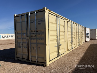 2025 S & C 40 ft HQ-4-Y 40 Ft One-Way High Cube Wapening buigset (Unused)