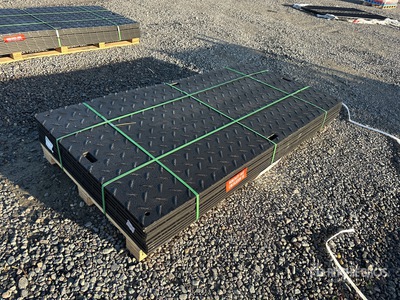 2025 SKLP SK-LJB12 Polyethylene Sheet Ground Protection Mats (Unused)