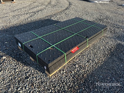 2025 SKLP SK-LJB12 Polyethylene Sheet Ground Protection Mats (Unused)